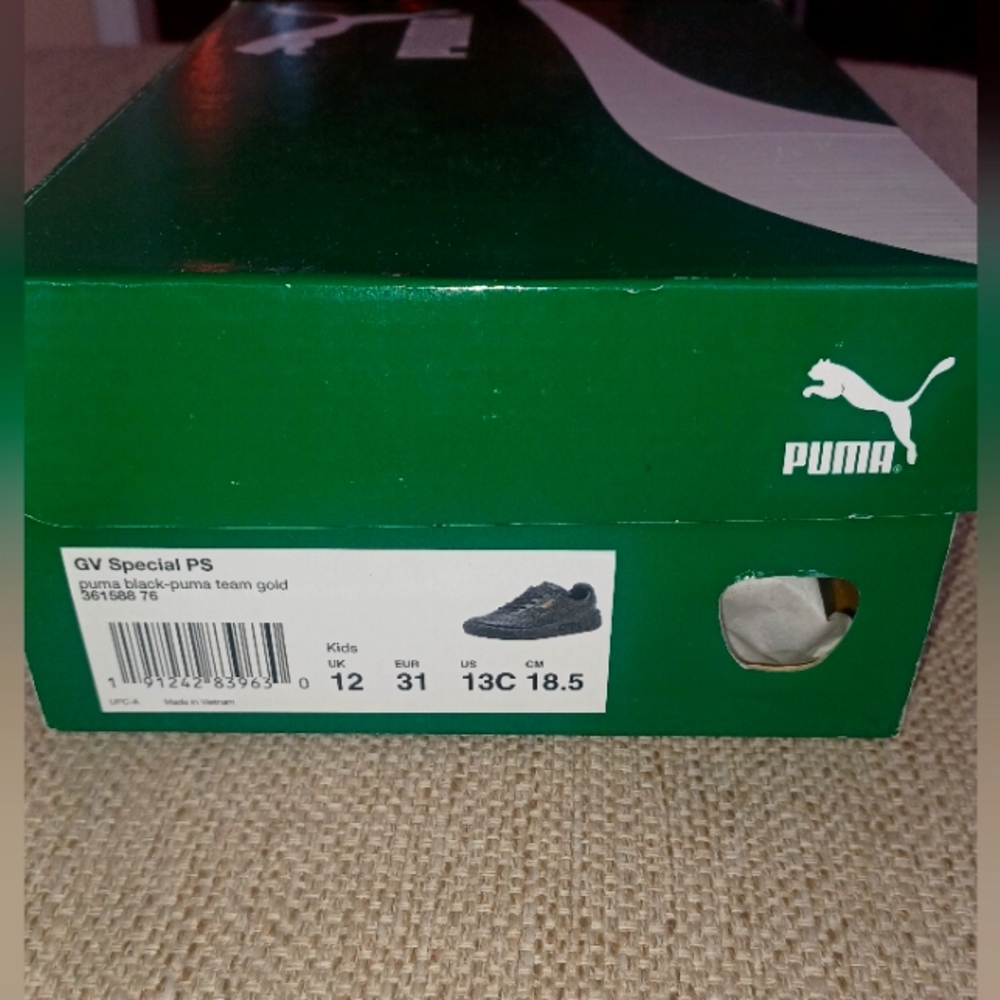 Kids black sneakers - Picture 1 of 7